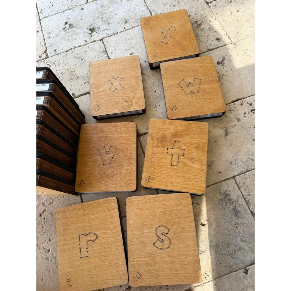 20 AccuCut 2 Inch Chunky Alphabet Lowercase Punctuation